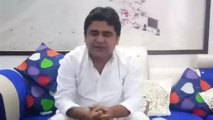 Shahazeb Rizvi, former member of the Samajwadi Party was arrested in Meerut on Friday.