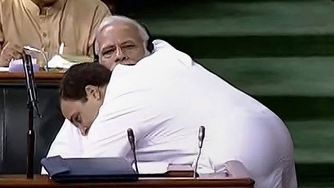 PM Modi and Rahul Gandhi.