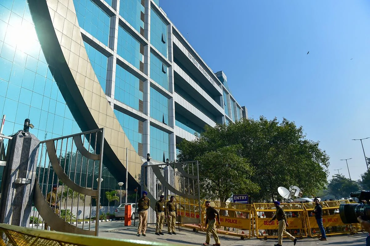 A view of the Central Bureau of Investigation (CBI) headquarters, in New Delhi