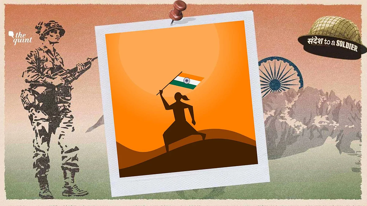 Plabinee Purohit sends her sandesh to a soldier.