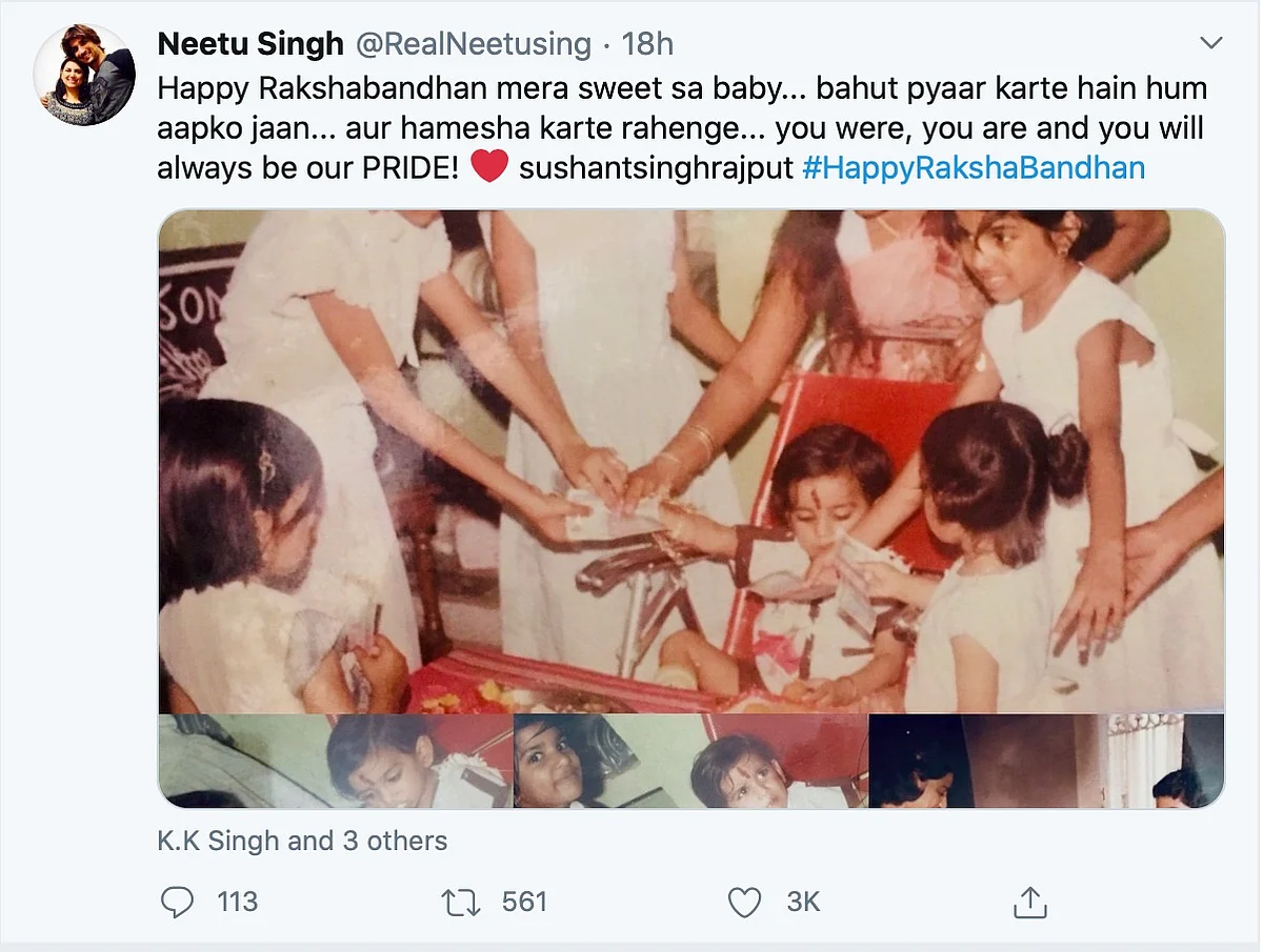 Fake Twitter Handles of Sushant Singh’s Sister and Father Emerge