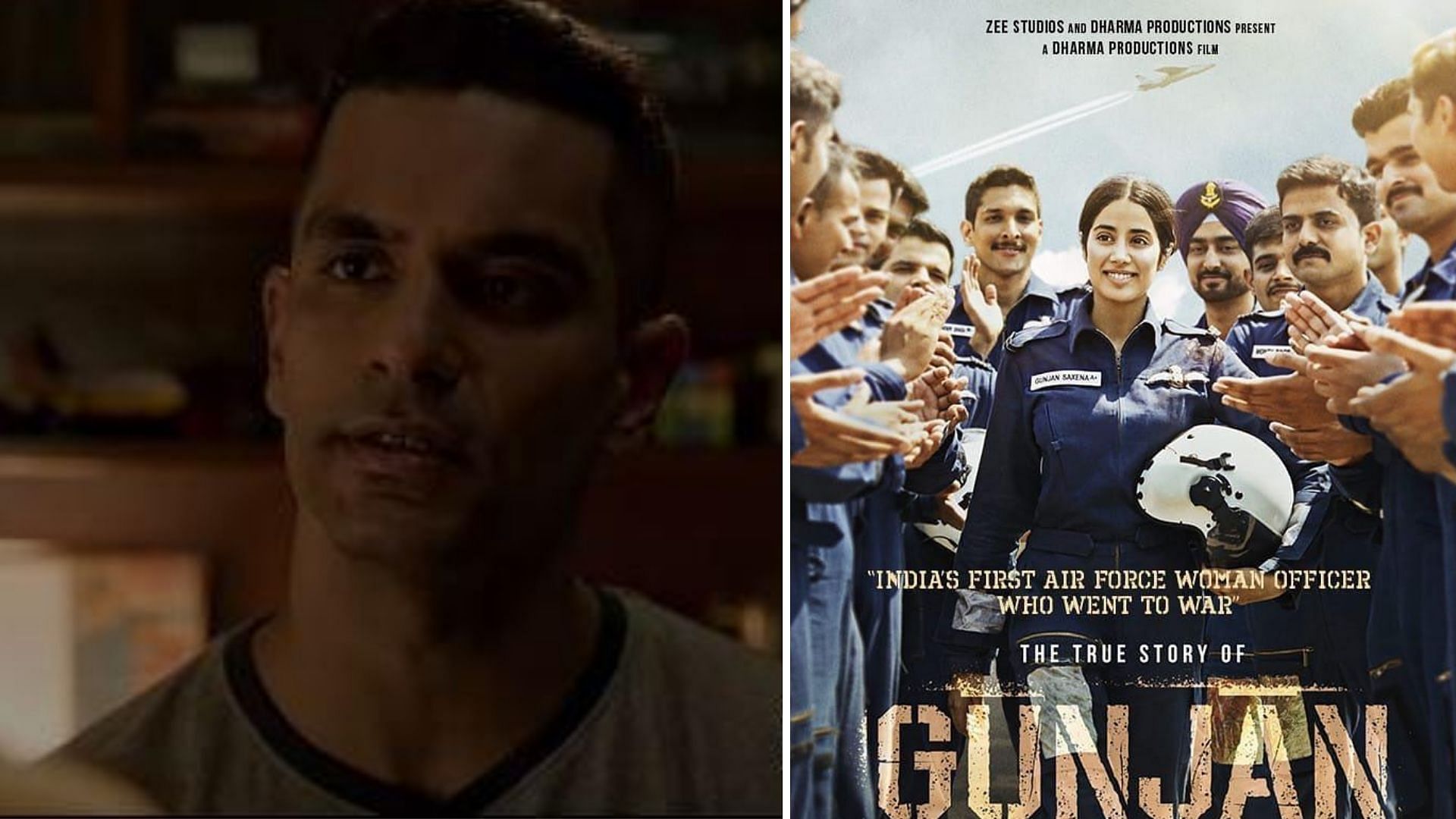 Angad Bedi plays Gunjan Saxena's brother in the film.