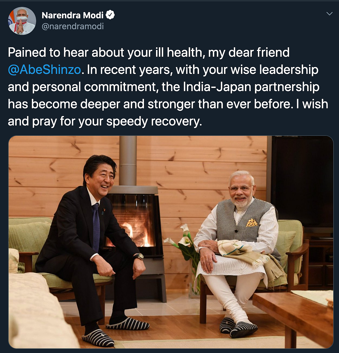 Shinzo Abe Resigns as Japan PM, Modi Lauds His ‘Wise Leadership’