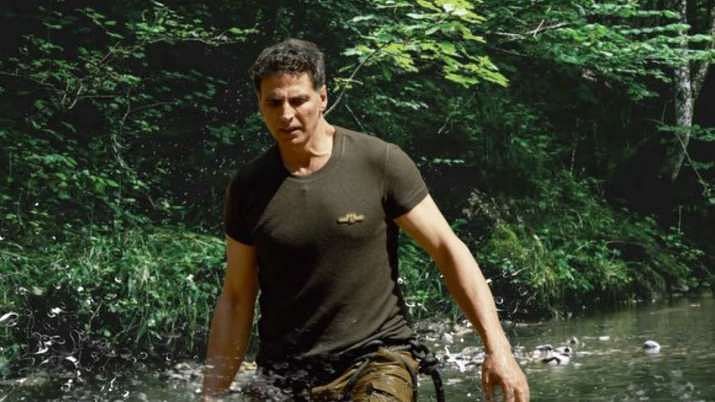 Akshay Kumar shares a motion poster of Into The Wild With Bear Grylls. 