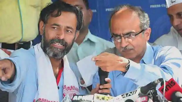 “The only way to get Prashant to apologise is to show him that he was wrong, there is no other way,” Yogendra Yadav answers.