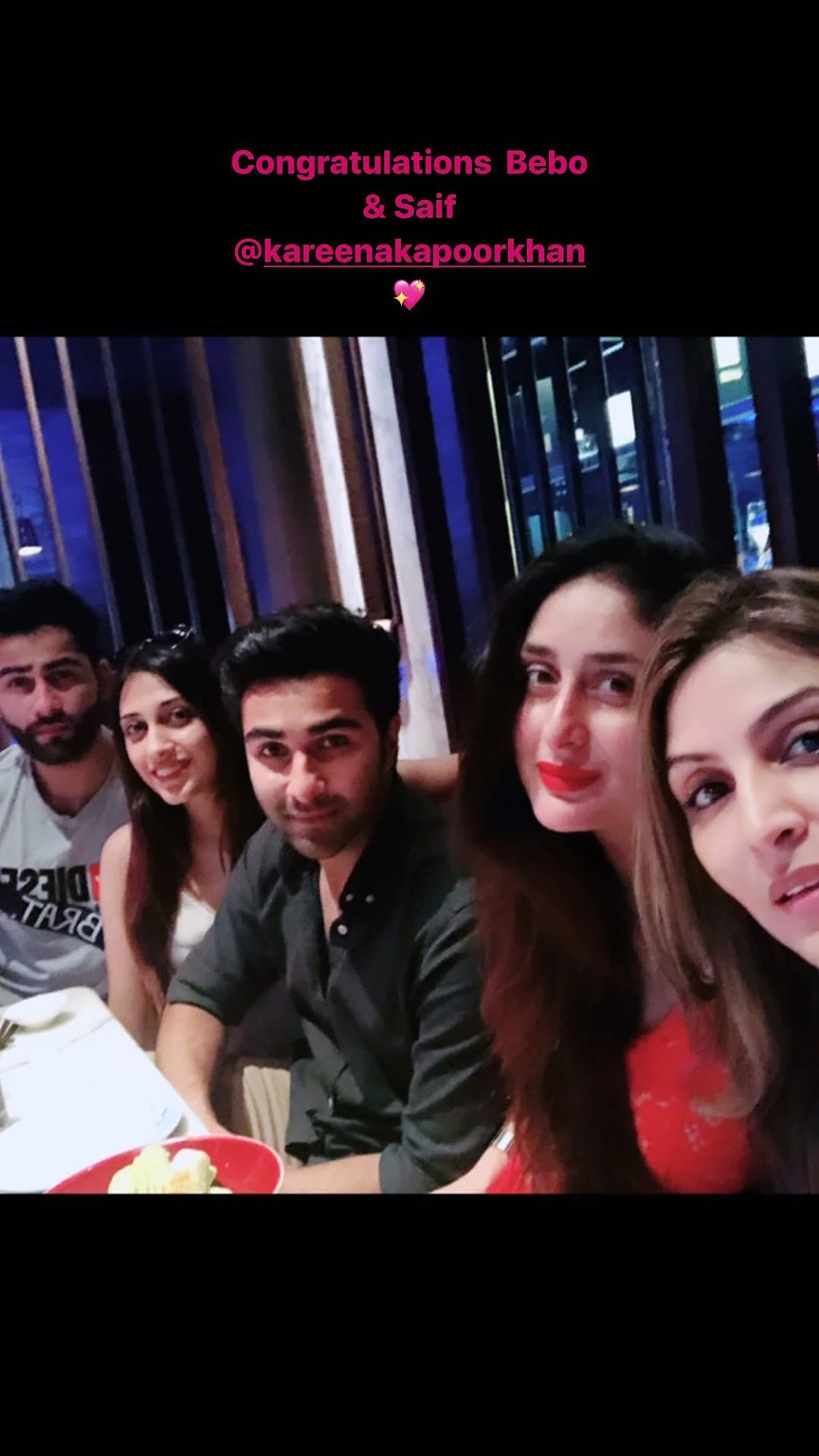 Rhea, Riddhima, Soha Congratulate Parents-To-Be Saif & Kareena