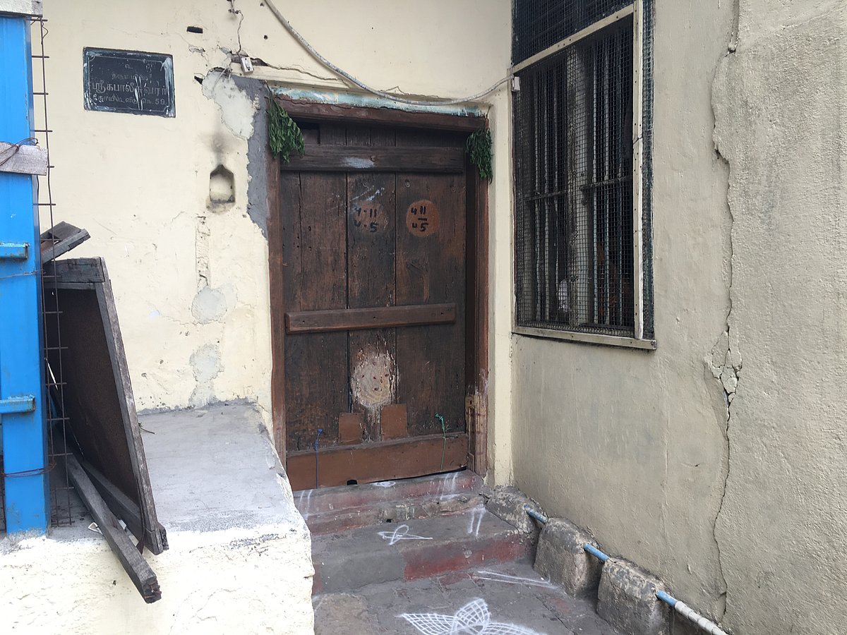 The thinnai served as a reception of the house.