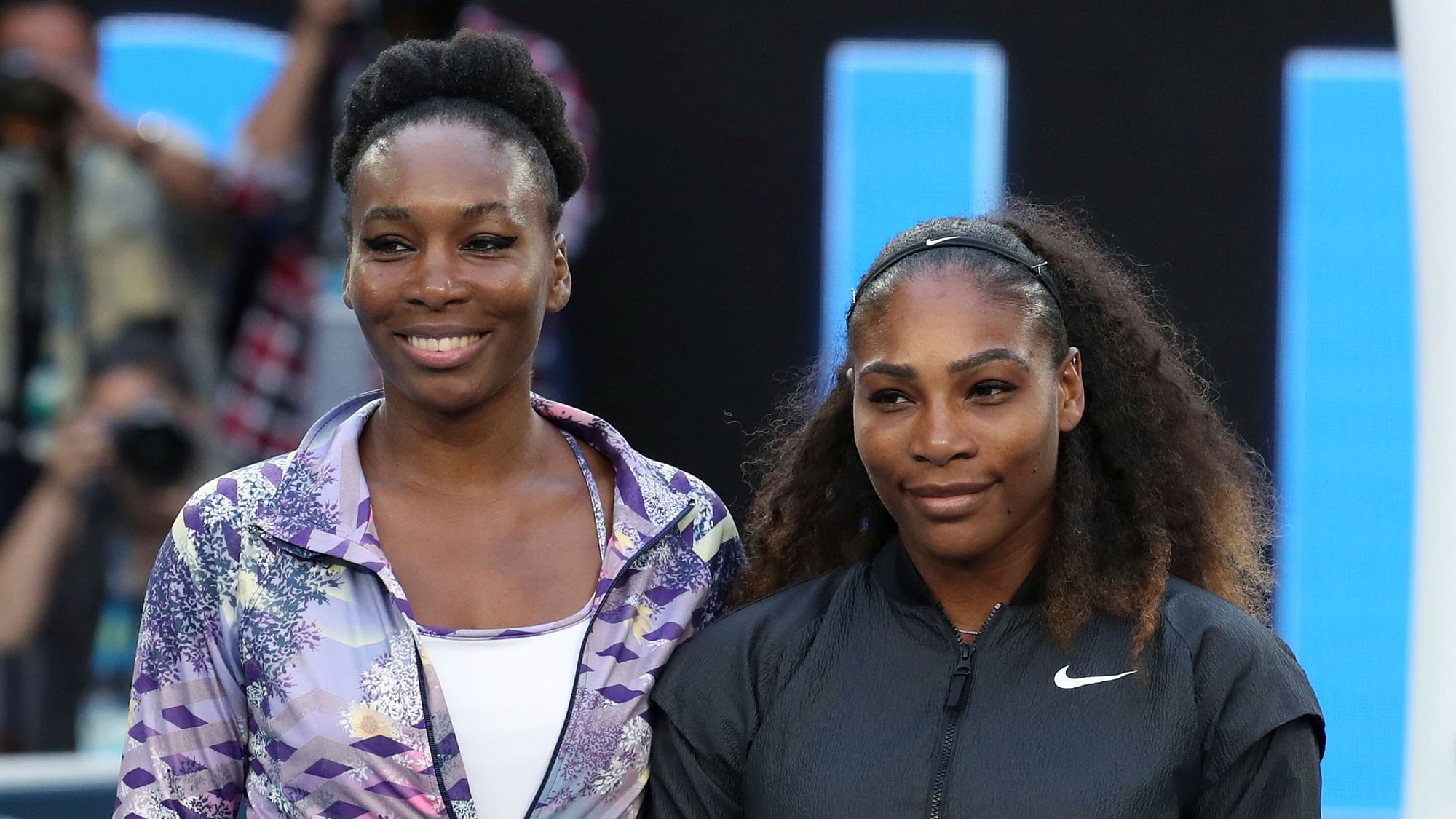 Serena Williams beat elder sister Venus to make it to the quarter-finals at the inaugural Top Seed Open.