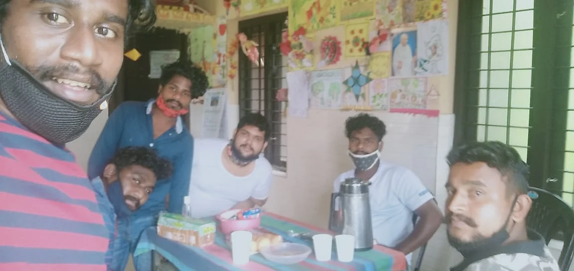 Suresh and his friends who helped rescue the plane crash victims have quarantined themselves.
