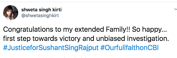 Hope Those Involved Will Be Brought to Justice: Sushant's Family