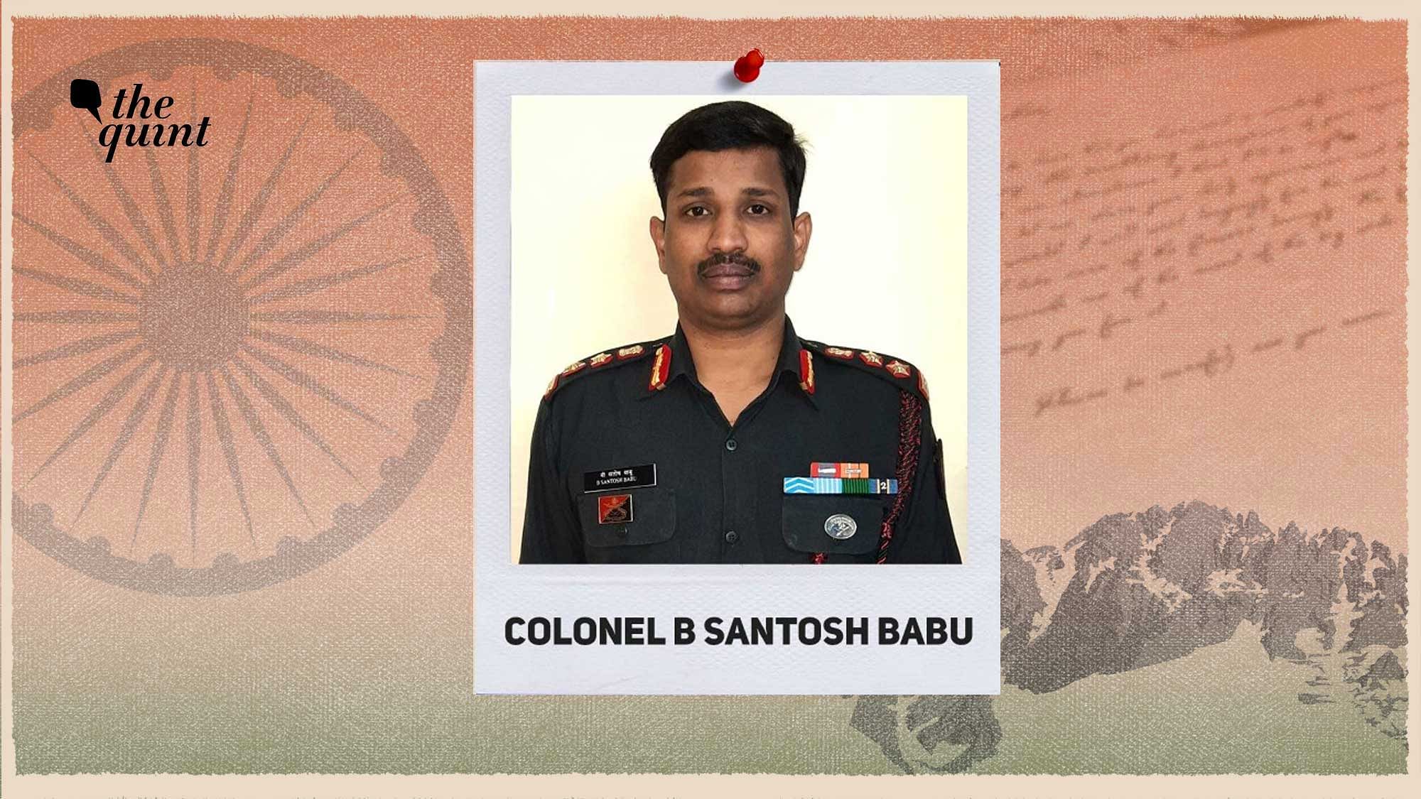 Commanding officer of 16 Bihar Regiment was killed on 15 June 2020 in a clash with Chinese soldiers at Galwan Valley.