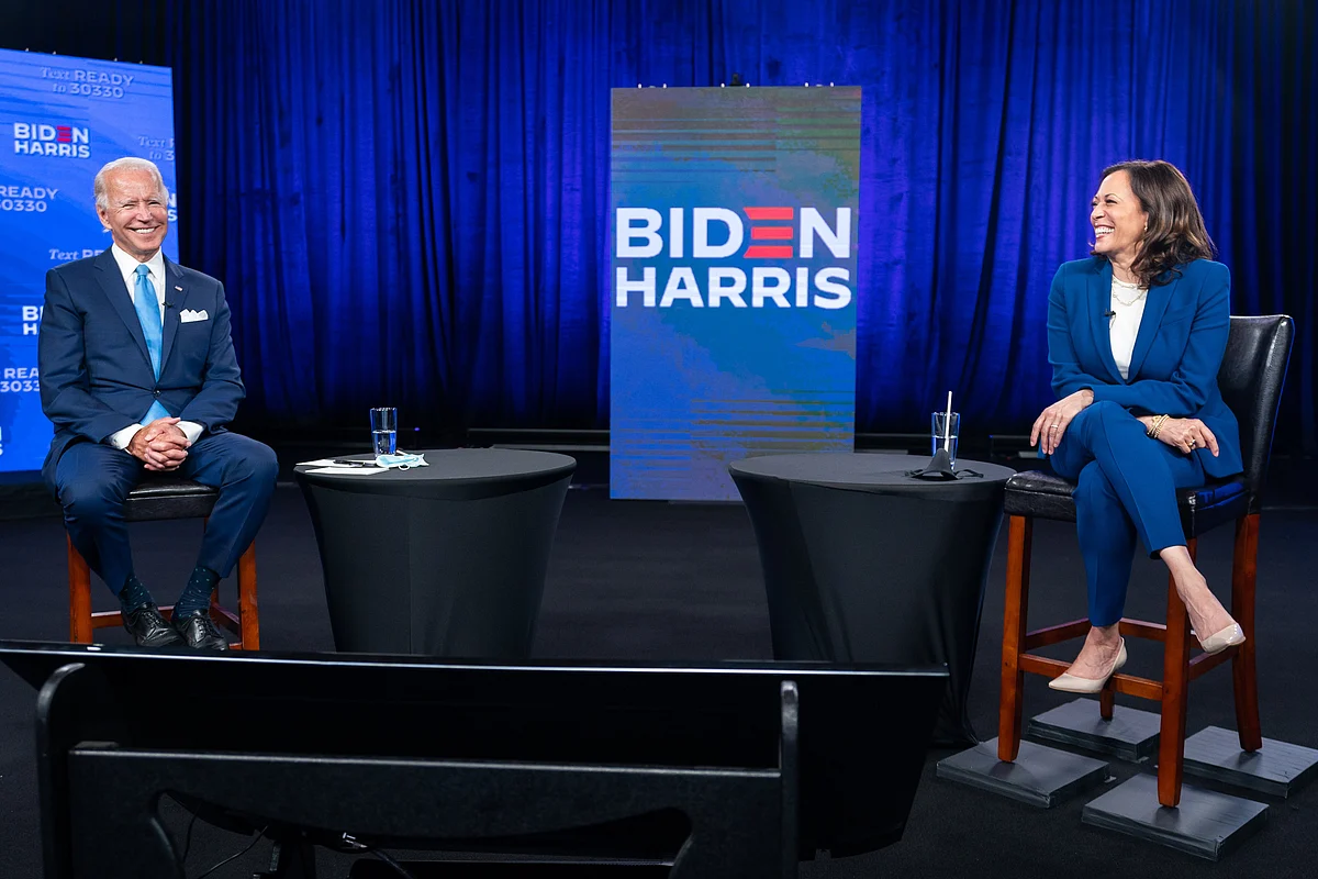 Image of Joe Biden and Kamala Harris.