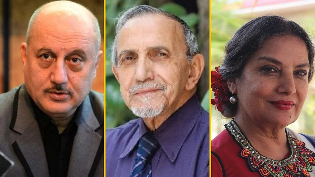 Shabana Azmi, Anupam Kher mourn Ebrahim Alkazi's demise.