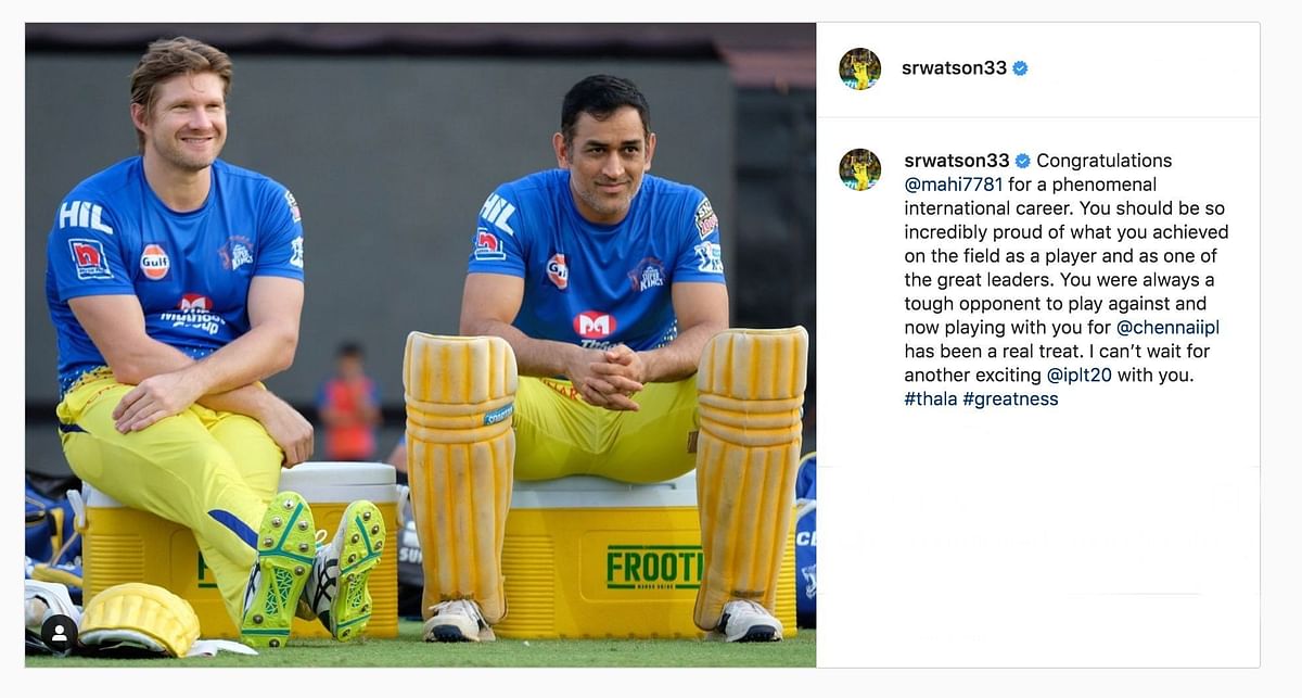 Cricketers across the world shared memories calling Dhoni India’s most illustrious captain.