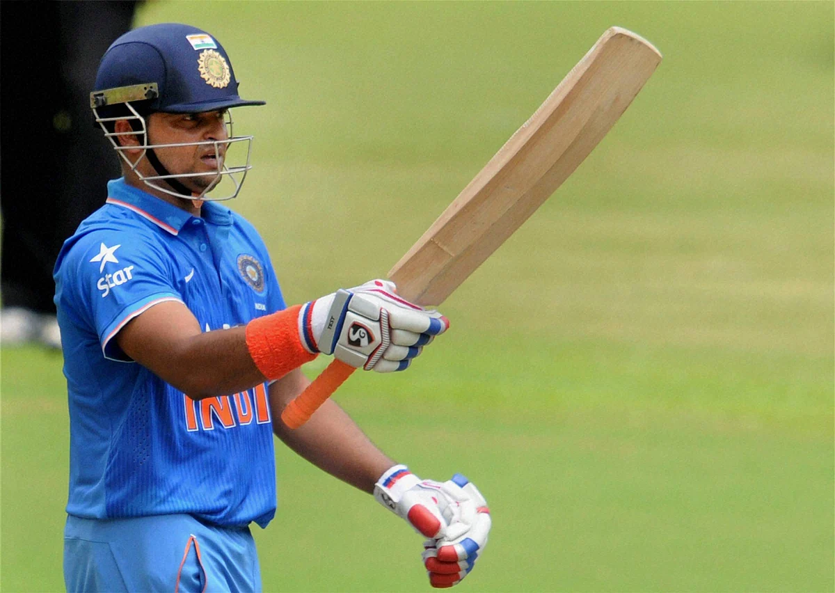 Suresh Raina celebrates a half-century.