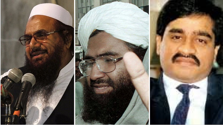 Curbs on  Hafiz Saeed, Masood Azhar & Dawood by Pak Amid FATF Flak
