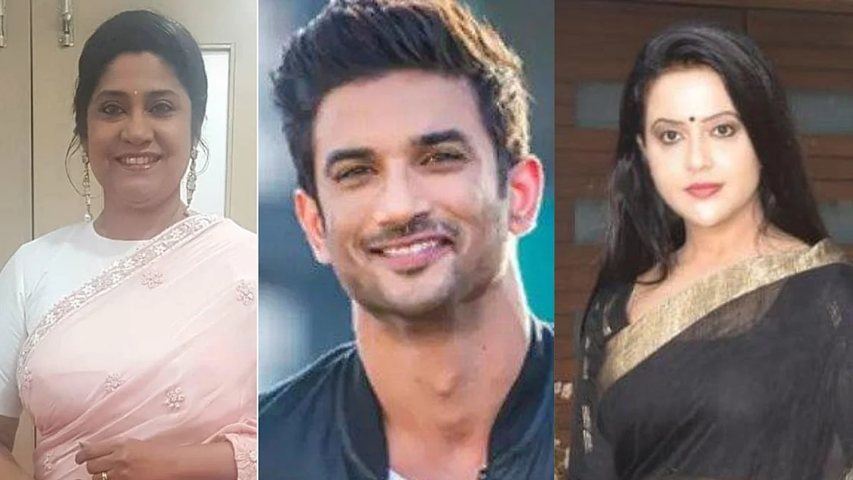 Renuka Shahane replies to Amruta Fadnavis' remark on Sushant's demise.