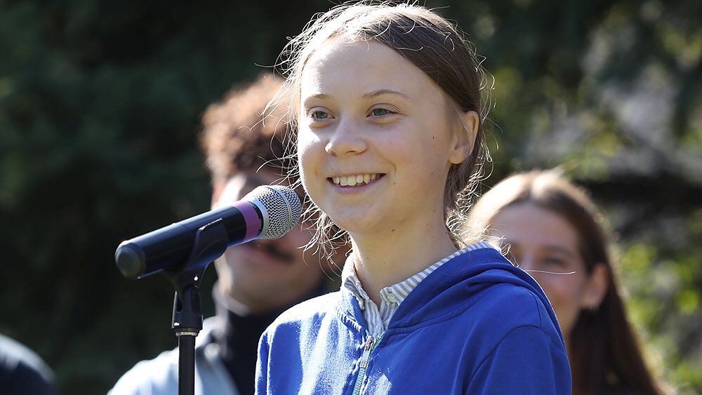 Climate activist Greta Thunberg.