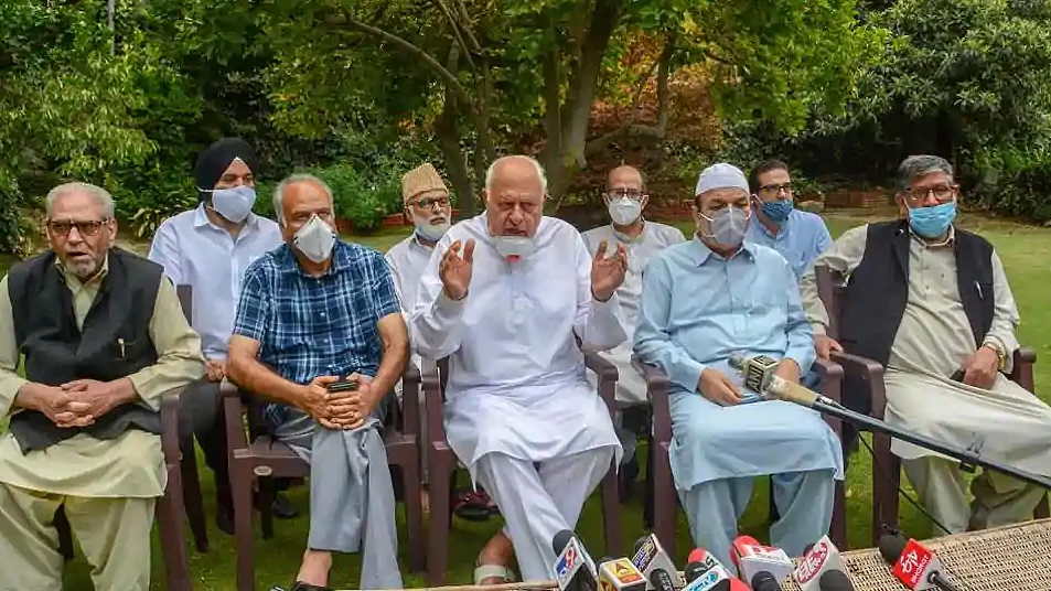 This was the first meeting of the party members ever since the constitutional changes of 5 August 2019, which stripped the state of its special status.