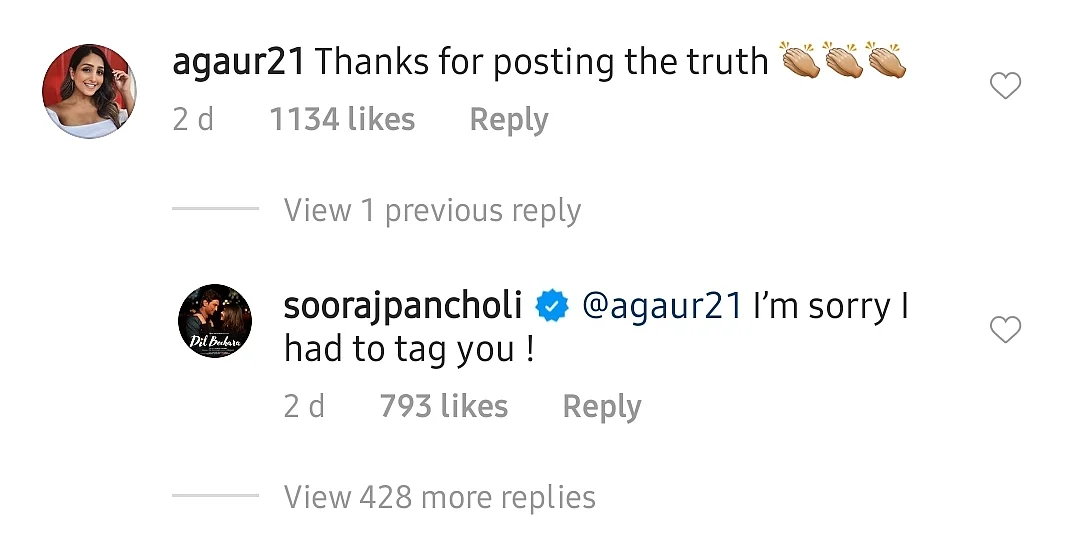Fake Alert: That’s Not Disha Salian With Sooraj Pancholi