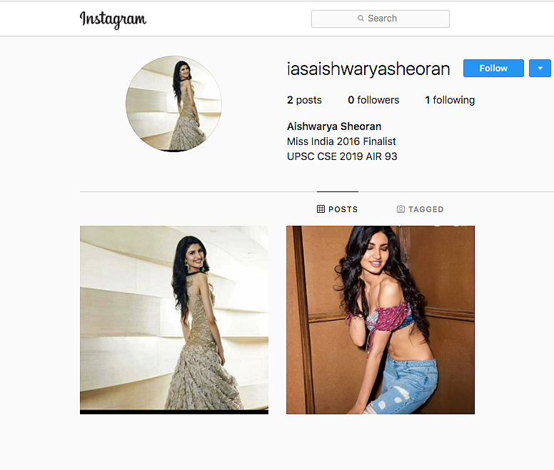 Fake Insta Accounts Emerge in UPSC AIR 93 Aishwarya Sheoran’s Name