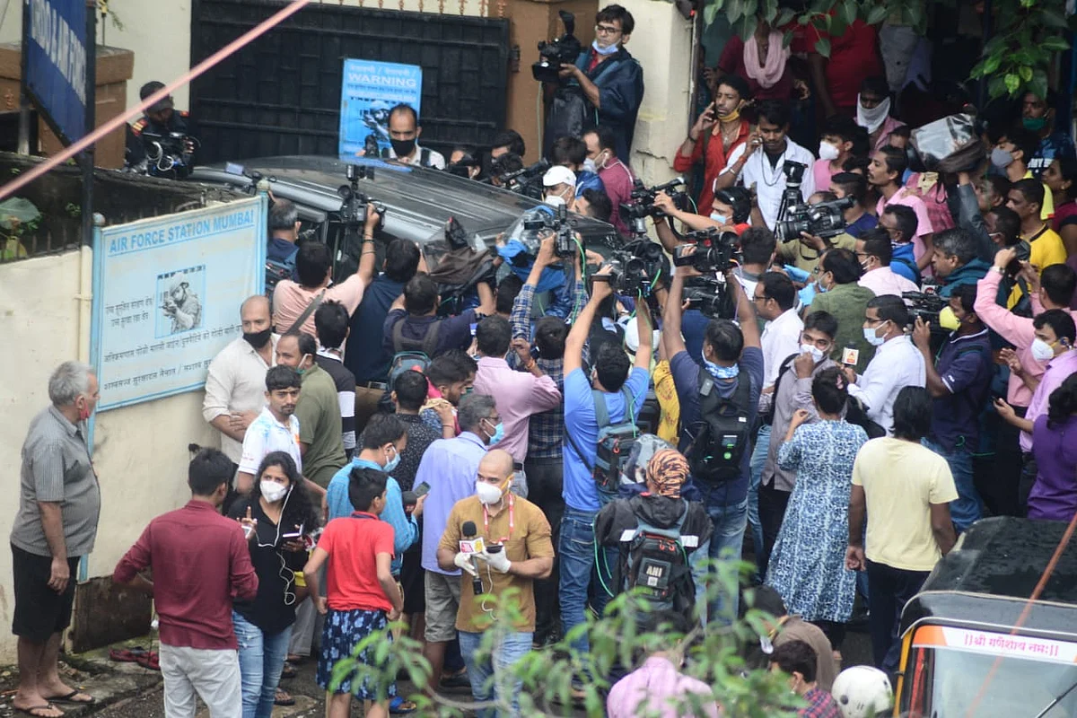 Rhea Chakraborty was questioned by the CBI today.