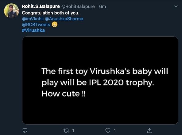 Virat and Anusha announced their pregnancy on Instagram.