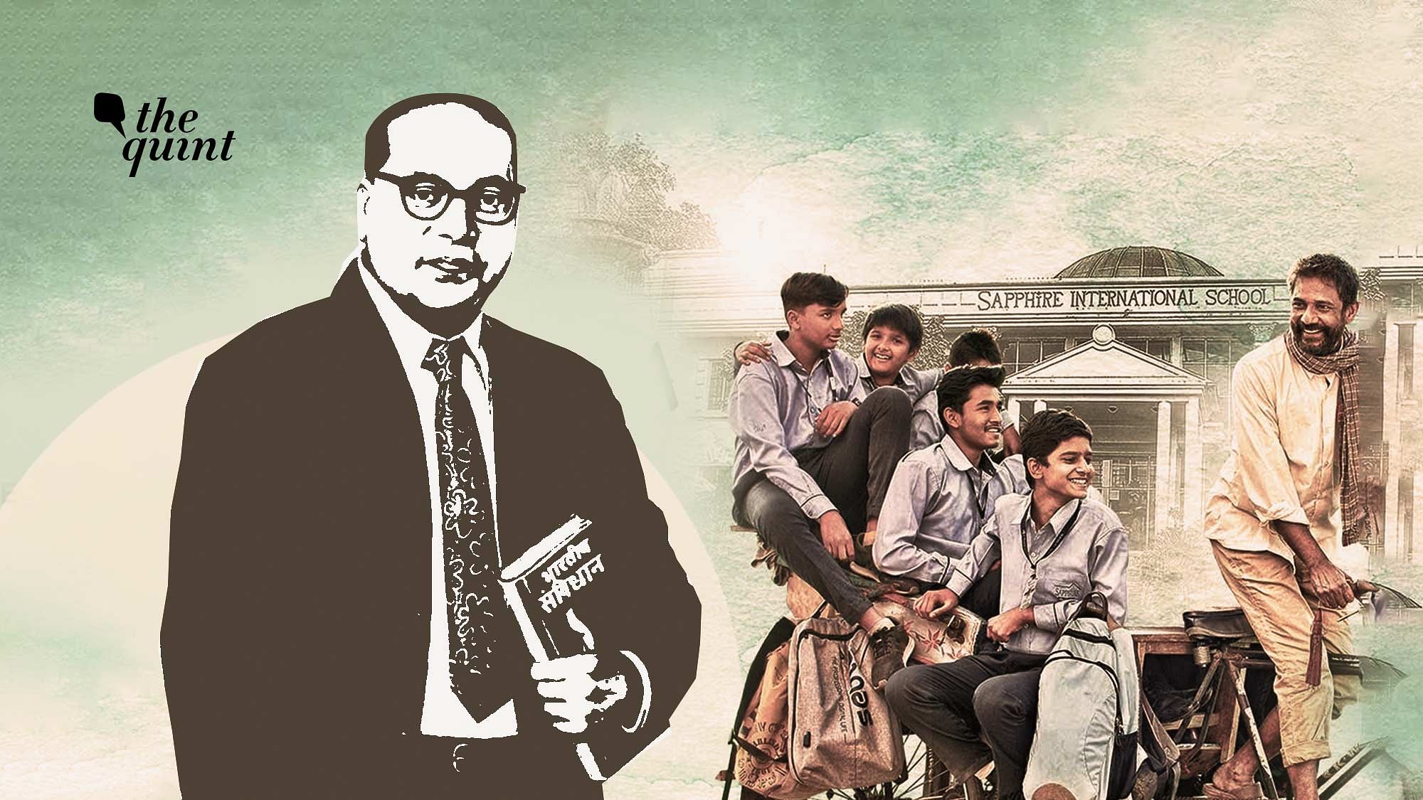 Perhaps the upper caste elites never want their children to learn about Ambedkar.