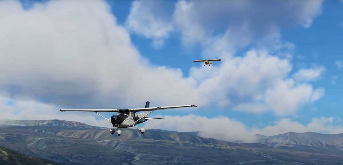 Microsoft Flight Simulator comes with an in-game training mode. 
