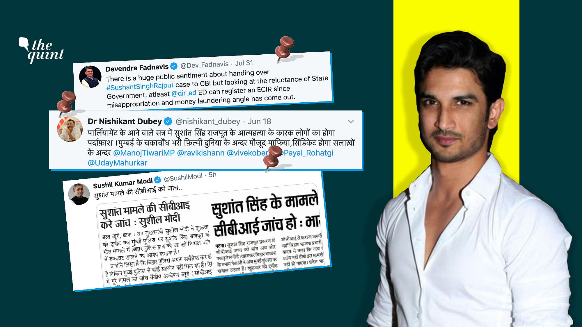 What has driven politicians across all party lines to demand a fair probe into Sushant Singh Rajput’s death?