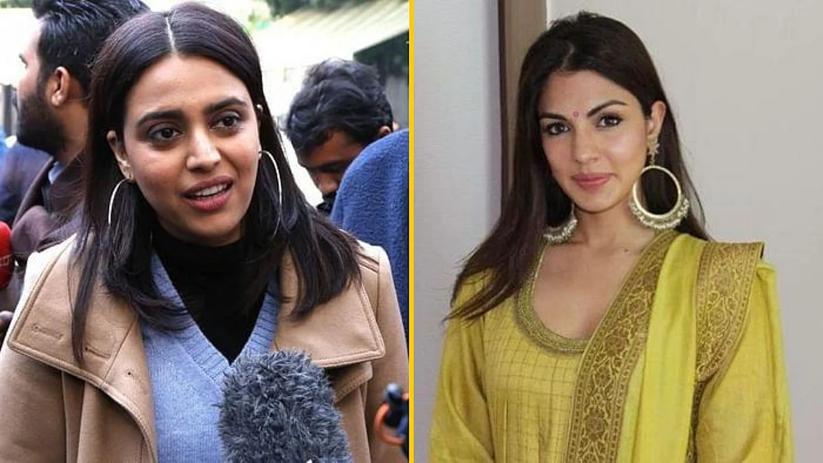 Swara Bhasker tweeted in support of Rhea.
