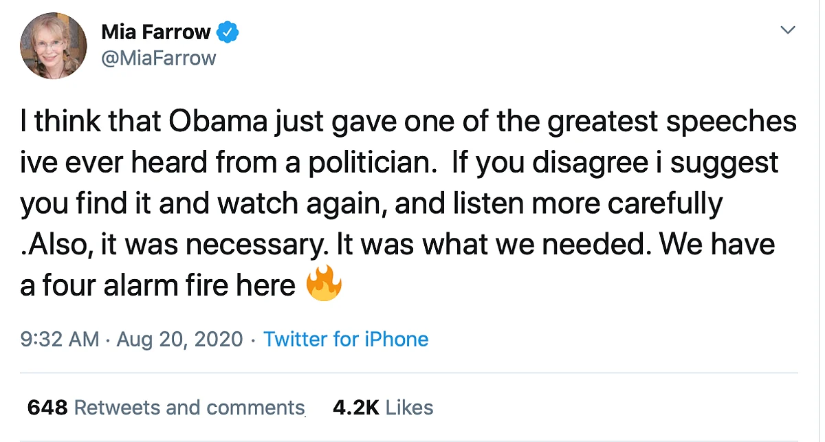 Obama’s Speech at the Democratic Convention Has Netizens Impressed