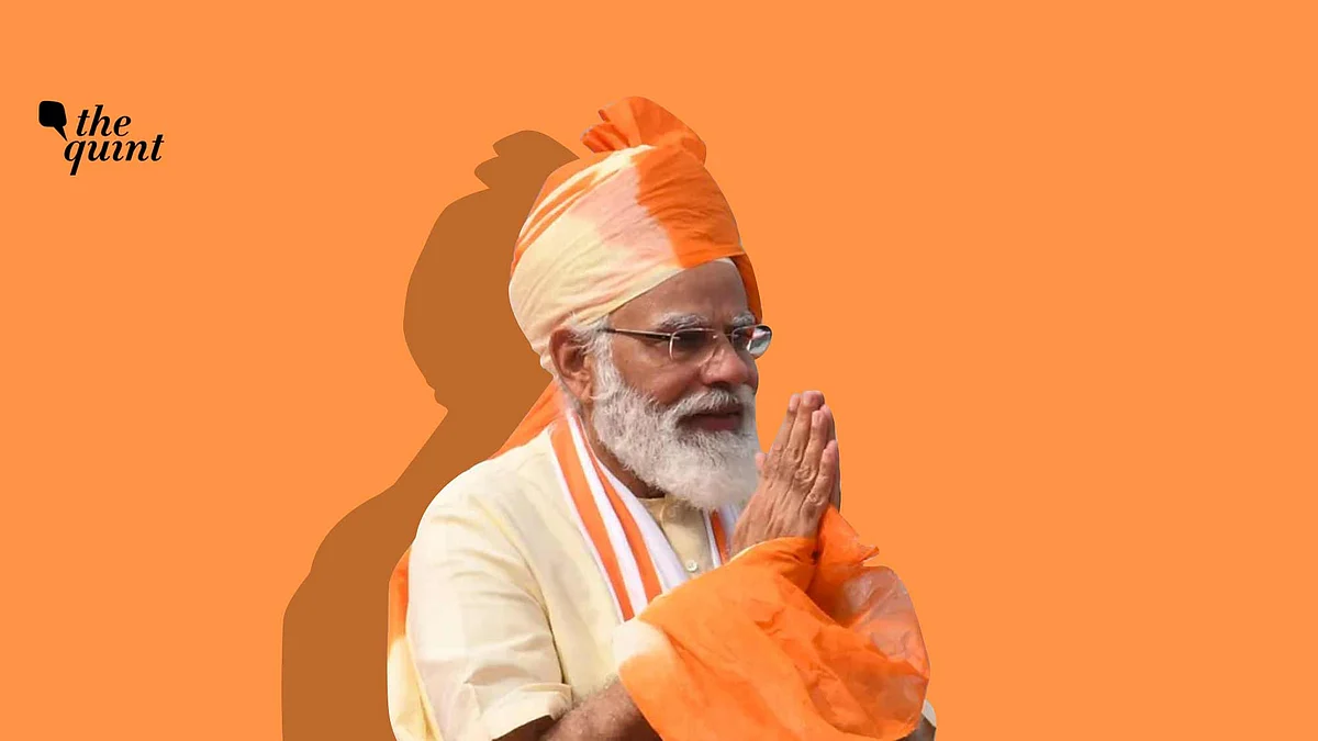 The advantage with leaders like Narendra Modi who live from speech to speech (this was his ninth speech in August), is that sheer volume of words blurs public memory.