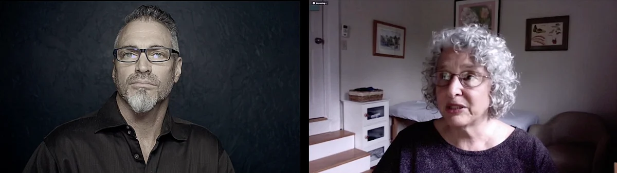 Left: Mikki Willis, Right: Meryl Nass