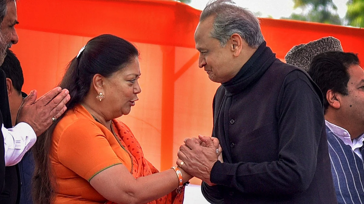 As Vasundhara Raje had the support of over 40 BJP MLAs, it would have been nearly impossible to bring down Ashok Gehlot’s government without her