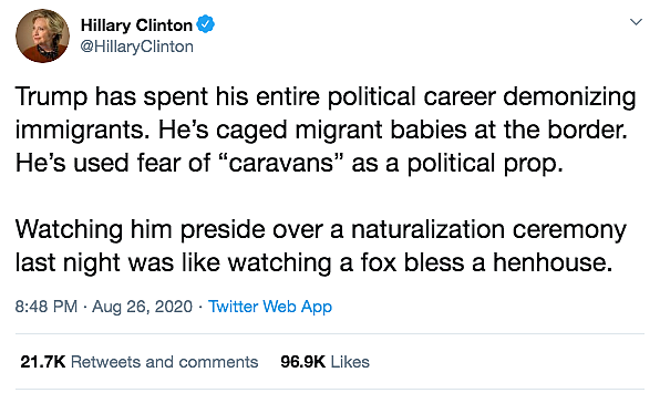 ‘Fox Blessing a Henhouse’: Twitter on Trump’s US Citizenship Event