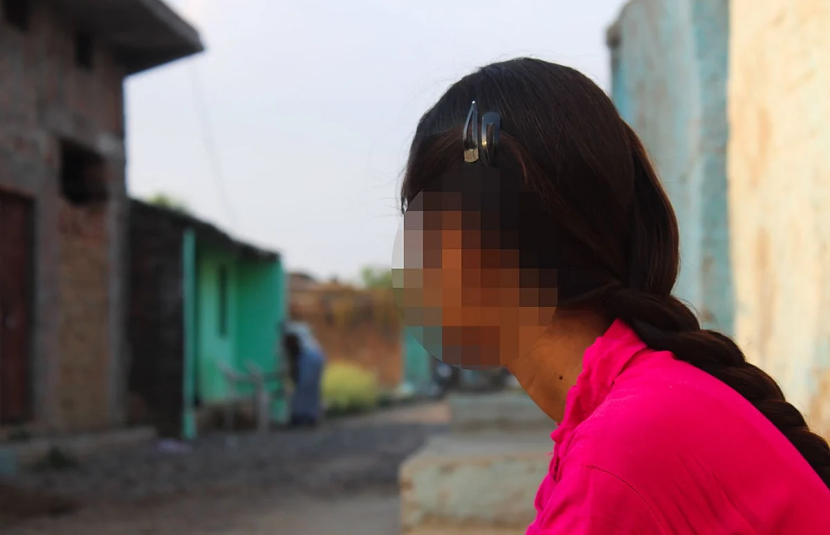 Ankita and her sister Chhoti: ‘We have to think twice before buying even a single packet. There are three of us, and that means Rs. 90 a month at the very least.’