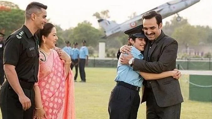 A still from Gunjan Saxena: The Kargil Girl.