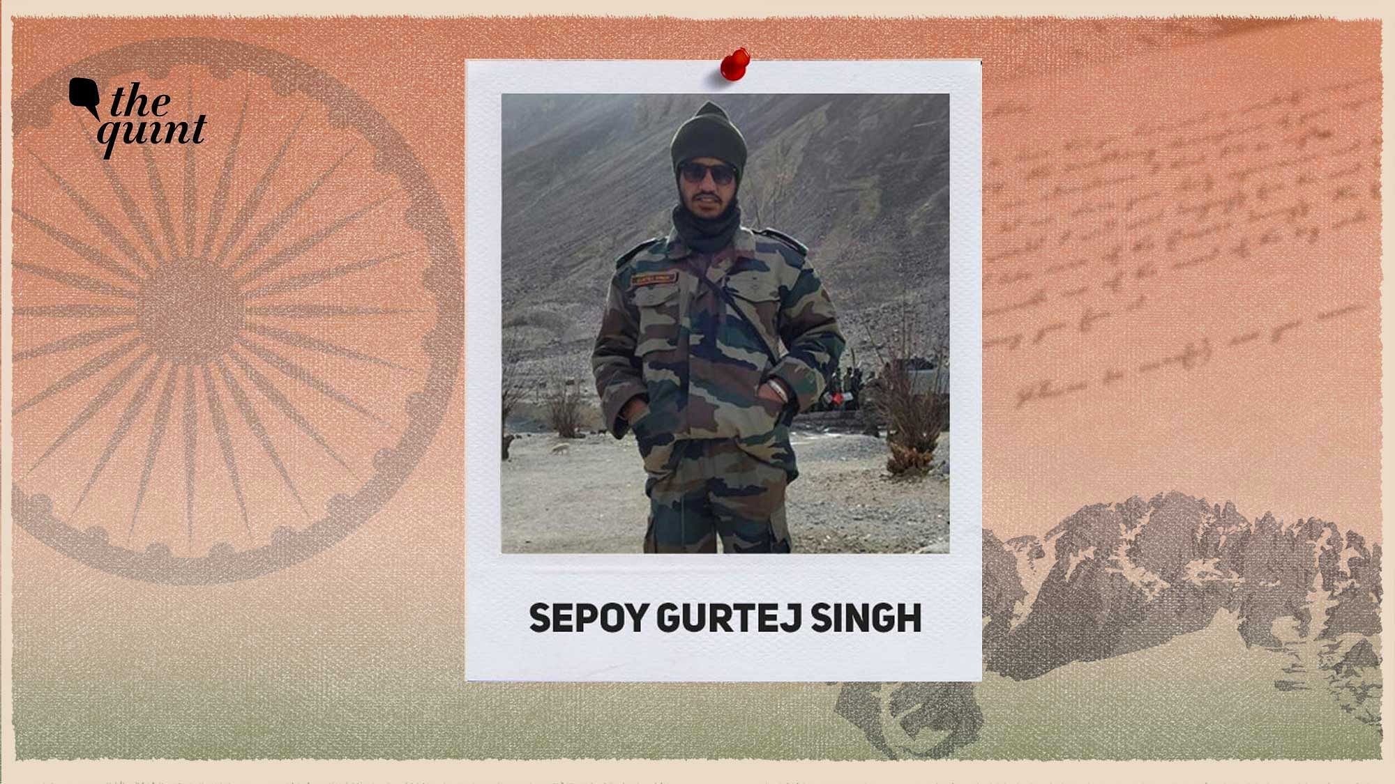 From 3 Punjab’s ‘Ghatak Platoon’ late sepoy Gurtej Singh took down Chinese soldiers before attaining martyrdom on 15 June at Galwan.