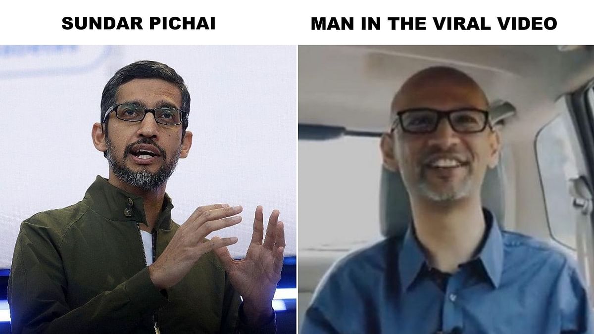 We found that the man in the video is not Sundar Pichai but teacher and educationist Ganesh Kohli.