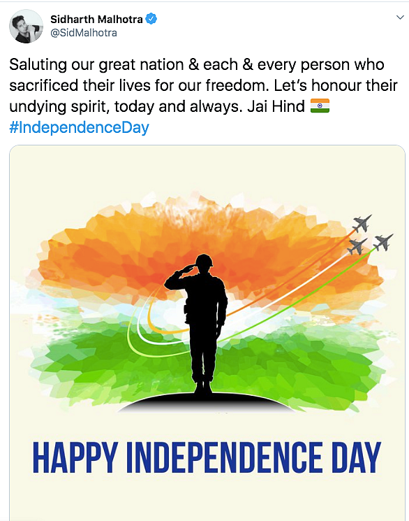 Bollywood Salutes Those Serving The Country on Independence Day