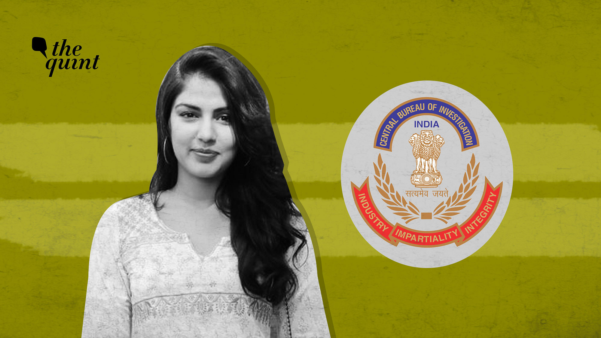 Rhea Chakraborty is being questioned by the CBI