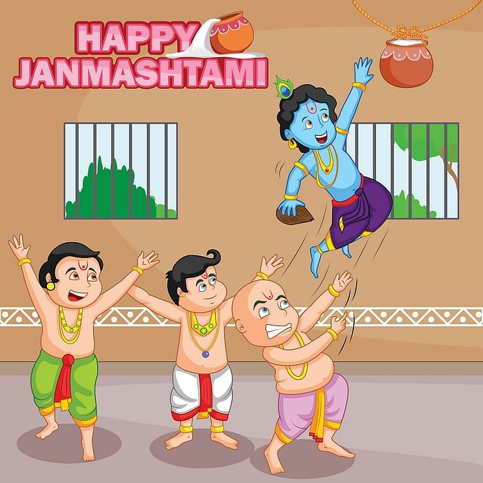 Here are some wishes, images and quotes on the occasion of Krishna Janmashtami
