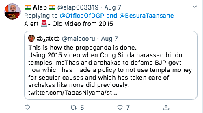 A Twitter user pointed out that the video is from 2015.
