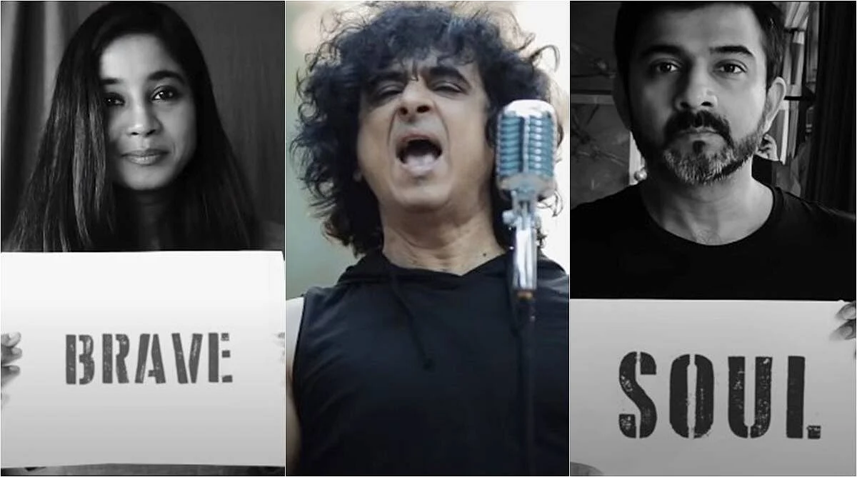 Palash Sen's new song encourages to help each other in this pandemic.