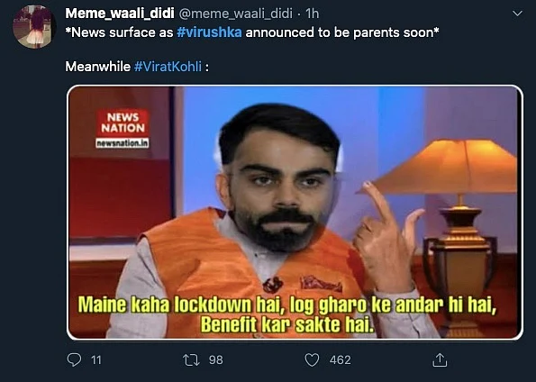Twitter Explodes With Memes After Virat Anushka Announce Pregnancy