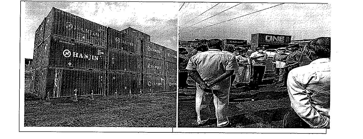 740T of ammonium nitrate which was reported to be stored with the premises of Sattva Container Freight stations.