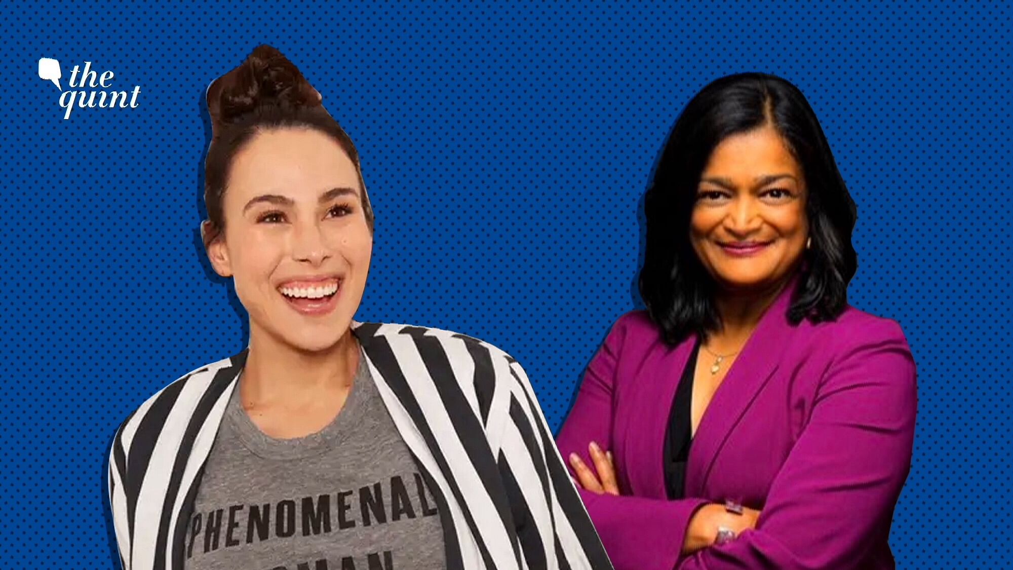 Pramila Jayapal and Kamala Harris’ niece, Meena Harris, got together to discuss being a woman of colour in the US government, the importance of representation, and Trump’s tenure. 