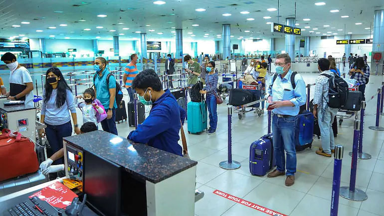 Image of Delhi Airport used for representation.