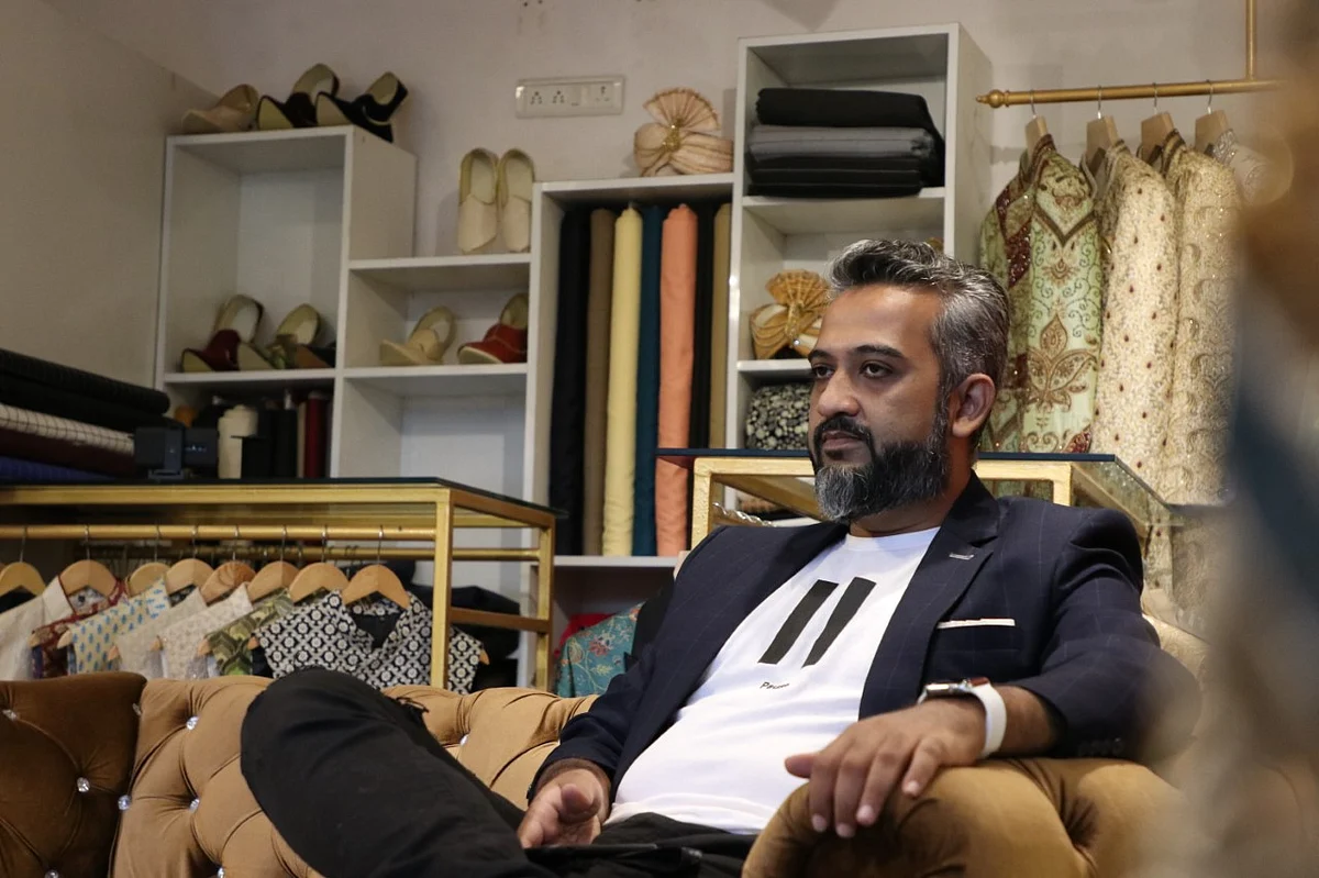 Majid Shaikh, owner of ‘Pehnawa by MS’.